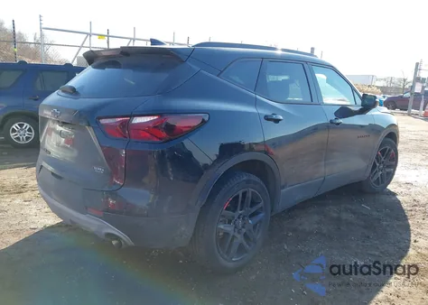 2022 Chevrolet Blazer Awd 3Lt z USA, uszkodzony, nr VIN 3GNKBJRS2NS214413